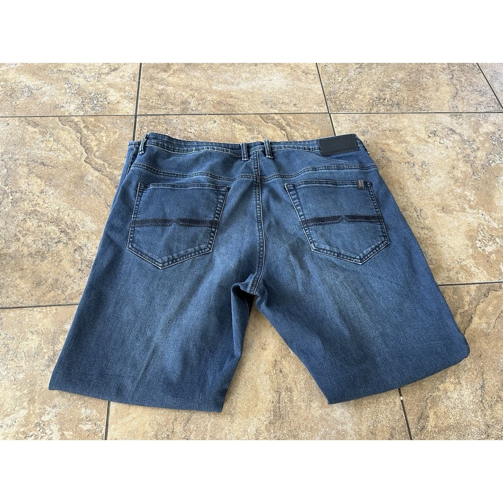 Buffalo David Bitton Jeans Blue Straight Slim Stretch  Axel Mens 38X30 - Picture 5 of 9